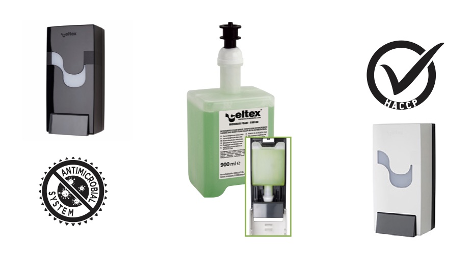 INDUSTRIE CELTEX – Nuovo sapone in schiuma con azione antimicrobica
