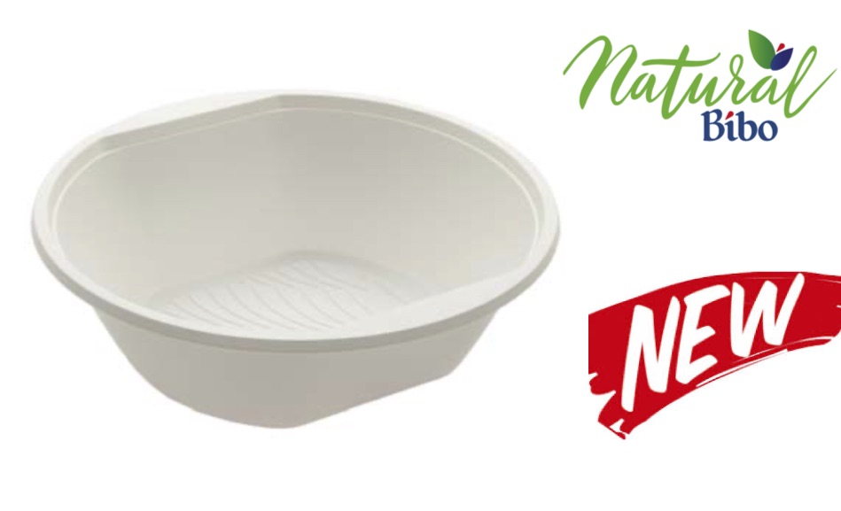 BIBO ITALIA – Nuova ciotola con manici in bioplastica