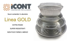 ICONT – Nuovi contenitori EXTRA RIGIDI in alluminio, linea GOLD