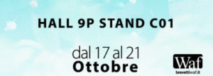 Brevetti WAF espone ad HOST Milano 2025