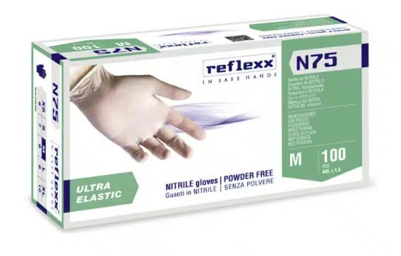 Nuovo Guanto in Nitrile Stretch Reflexx N75 – Comfort e Protezione al Top